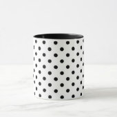 Mug Couleur de Arrière - plan personnalisable pour poi (Centre)