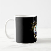 Mug couleur de fond personnalisable pour Will et Kate (Gauche)