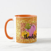 Mug Couleur de la Personnaliser d'automne (Gauche)