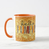 Mug Couleur de la Personnaliser d'automne du Citrouill (Gauche)