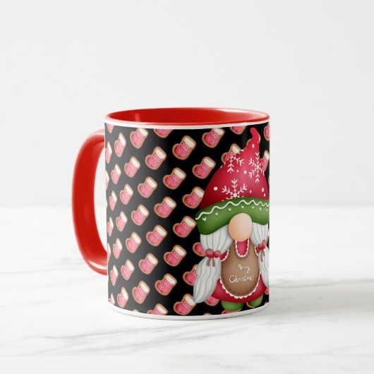 Mug Couleur de la Personnaliser de Gnome du bloc (Devant gauche)