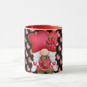 Mug Couleur de la Personnaliser de Gnome du coeur (Centre)