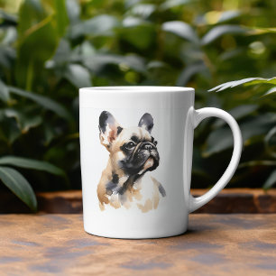 Mug Couleur de l'eau Bouledogue français PERSONNALISER