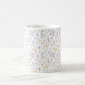 Mug Couleur de l'eau motif floral (Centre)
