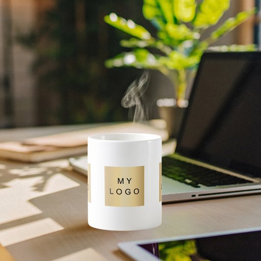 Mug Couleur de marque du logo de l'entreprise