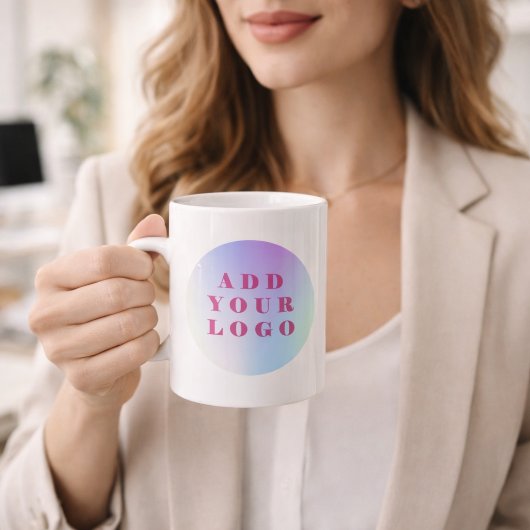 Mug Couleur de marque logo d'entreprise