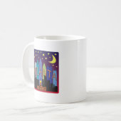 Mug Couleur de méga d'horizon d'Atlanta (Devant gauche)