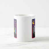 Mug Couleur de méga d'horizon de Detroit (Centre)