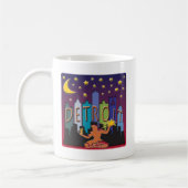 Mug Couleur de méga d'horizon de Detroit (Gauche)