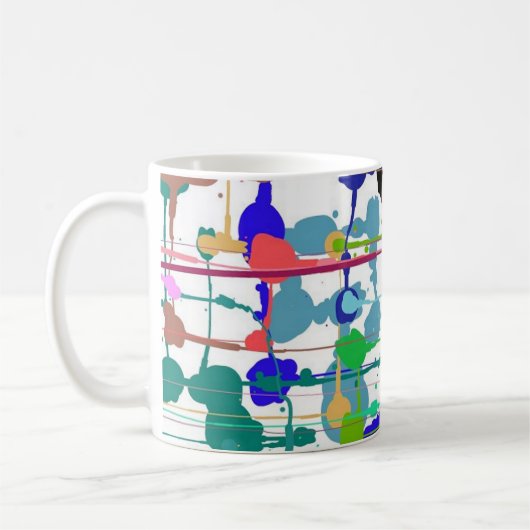 Mug Couleur de peinture - Musique (Gauche)