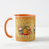 Mug Couleur de Personnaliser d'automne Hello (Gauche)