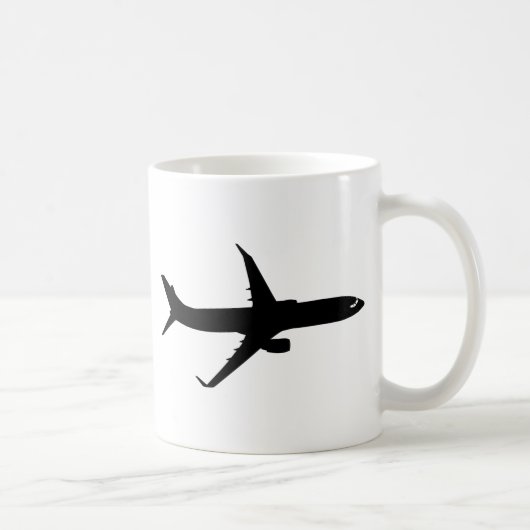 Mug Couleur de personnaliser de vol d'ombre d'avion de (Droite)