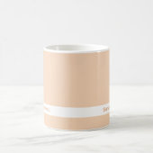 Mug Couleur de tendance - Mosaïque de nom de broche (Centre)