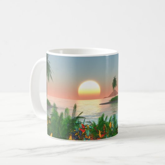 Mug Couleur de tropique (Devant gauche)