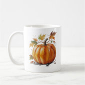 Mug Couleur d'eau Citrouille automne saisonnier automn (Gauche)