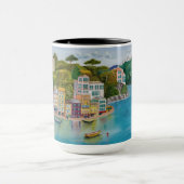 Mug Couleur d'eau des Cinque Terre - 15 oz (Centre)