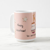 Mug Couleur d'eau douce Pays Illustrations rustiques (Devant gauche)