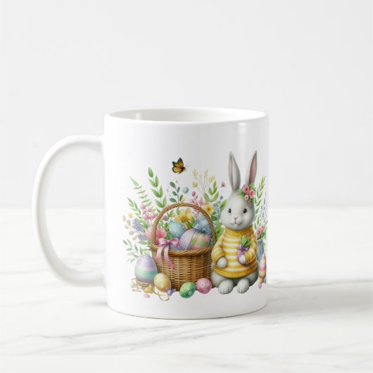 Mug Couleur d'eau mignonne Grotte de Pâques ajouter du (Gauche)