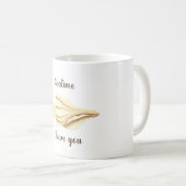 Mug Couleur d'eau mignonne romantique Seatime Shell Co (Devant droit)