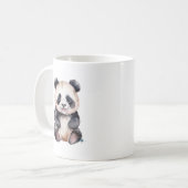 Mug Couleur d'eau pour bébé panda (Devant gauche)
