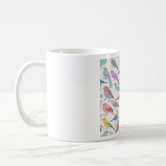 Mug Couleur des oiseaux (Gauche)