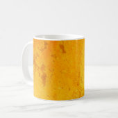 Mug Couleur dorée de la texture ciment fond abstrait, (Devant gauche)