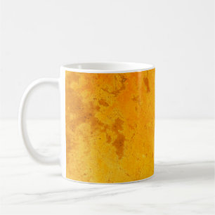 Mug Couleur dorée de la texture ciment fond abstrait,