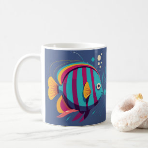 Mug couleur du poisson