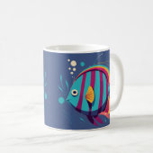 Mug couleur du poisson (Devant droit)