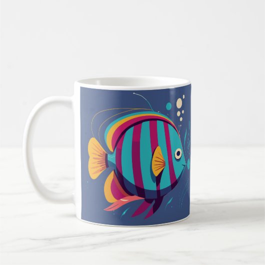 Mug couleur du poisson (Gauche)