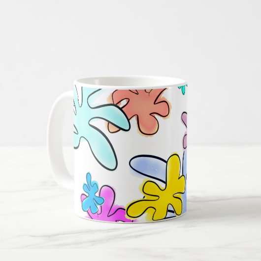 Mug Couleur éclatée (Devant gauche)