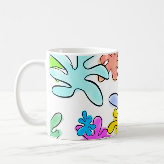 Mug Couleur éclatée (Gauche)