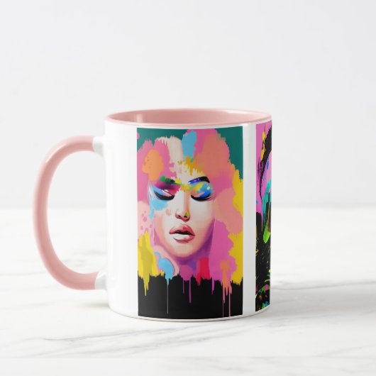 Mug Couleur en dehors de vos lignes (Gauche)