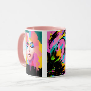 Mug Couleur en dehors de vos lignes