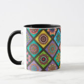 Mug Couleur folle de Mandala (Gauche)