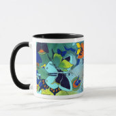 Mug Couleur Mosaïque de papillon mignonne (Gauche)