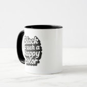Mug Couleur noire (Devant gauche)