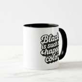 Mug Couleur noire (Devant droit)