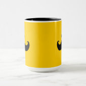 Mug Couleur personnalisable d'arrière - plan de (Centre)