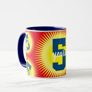 Mug Couleur personnalisée Café anniversaire UNIVERSA
