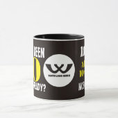 Mug Couleur personnalisée Café anniversaire UNIVERSAL  (Centre)