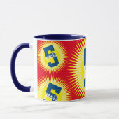 Mug Couleur personnalisée Café anniversaire UNIVERSAL (Gauche)