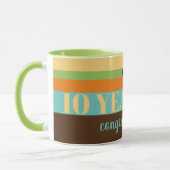 Mug Couleur personnalisée Café anniversaire UNIVERSAL (Gauche)