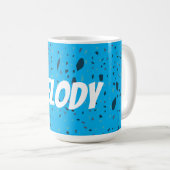 Mug Couleur personnalisée Confetti (Devant droit)