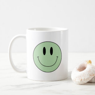 Mug Couleur personnalisée ou Motif SMILIE FACE Coffee 