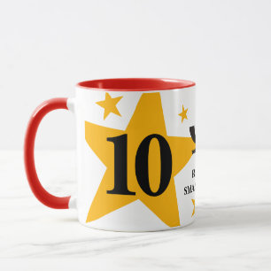 Mug Couleur personnalisée UNIVERSEL employé anniversai