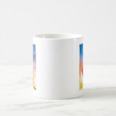 Mug Couleur pour aquarelle de DANSEUR de FLAMENCO (Centre)
