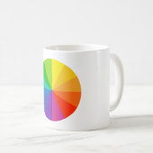 Mug couleur roue théorie école science teinte disque l (Devant droit)