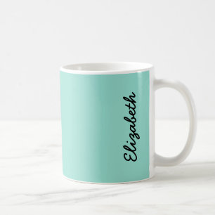 Mug Couleur solide bleu oeuf de Robin