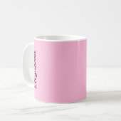 Mug Couleur solide de bonbons de coton (Devant gauche)